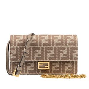 [로로모다] 펜디 바게트 FF 자카드 체인 숄더벡 / 8M0498-AUNJ-F1SNP