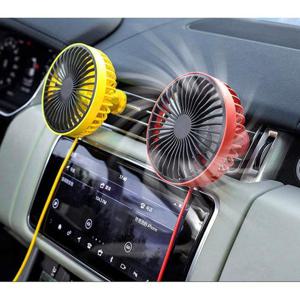 차량용 LED 써큘레이터 송풍구형 선풍기