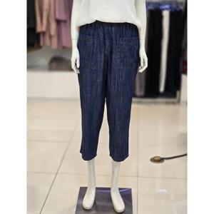 세리아 세이브존07 데님 밴딩 반배기 팬츠 252763