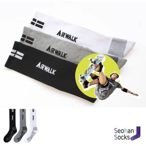 에어워크 보드 장목 남자 스포츠 양말 1족