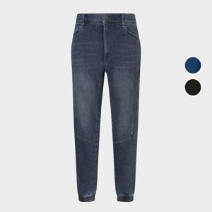 [버커루]남녀공용 슬림핏 밴딩 데님 조거 팬츠 B245DP247P