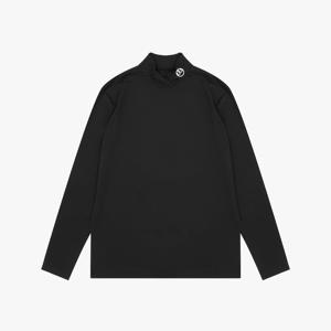 드루 골프 남성 봄 기본 모크넥 베이스레이어 DM51LT35_BK