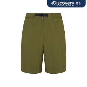[디스커버리] 프레시벤트 남성 베이직 벨티드 쇼츠 (D/OLIVE) DMSP83053-OLD