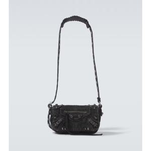 발렌시아가 Le Cagole XS 데님 숄더 백 P00906327