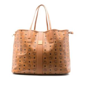 엠씨엠 라지 리버서블 토트 백 MWPCSVI02