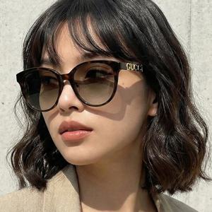 구찌 선글라스 GG1191SK 002 명품 호피 아시안핏 라운드 뿔테