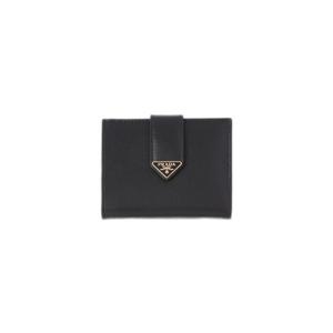 프라다 스몰 레더 월렛 블랙 1MV204-2CNP-F0002