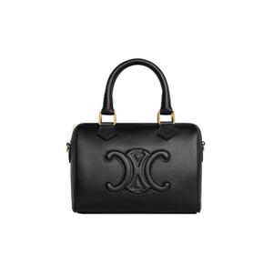 셀린느 스무스 카프스킨 스몰 보스턴 퀴르 트리옹프 블랙 113773DU3-38NO