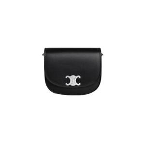 셀린느 미디움 베사체 트리옹프 서플 내츄럴 카프스킨 블랙 114453FH1-38SI