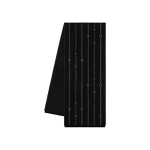 루이비통 모노그램 스트라이프 머플러 블랙 M77189