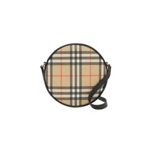 버버리 빈티지 체크 레더 루이스백 아카이브 베이지 8058005