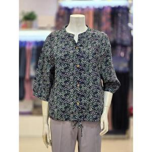 세리아 세이브존07 여성 스트링 패턴 블라우스 256460