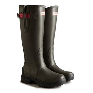 [WOMEN] 오리지날 발모랄 사이드 어드저스터블 톨 레인부츠 - 다크슬레이트 WFT2201RNPDSC