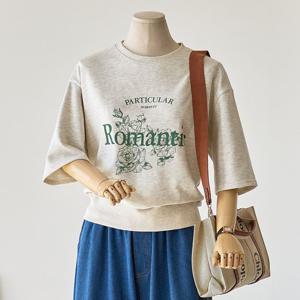 [커스텀에이블] 로맨틱 맨투맨 반팔티셔츠_T2505TS029B