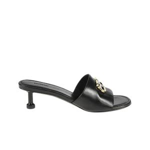 발렌시아가 그루피 레더 뮬 블랙 722309WBCW11080