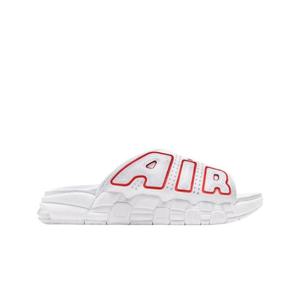 나이키 에어 모어 업템포 슬라이드 화이트 유니버시티 레드 FD9885-100