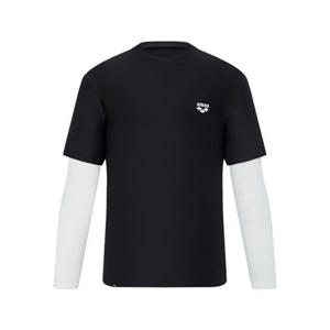 [아레나] (A5BM1RR44_BLK) 남성 365 릴렉스핏 레이어드 래쉬가드 A5BM1RR44