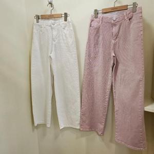 스테파니 HC07 다잉세미 와이드 면바지 N25NP5211