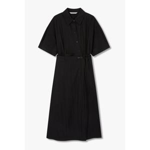 [보브] 보브 하프 슬리브 랩 디테일 셔츠 원피스 (7155337002) VOV 7155337002