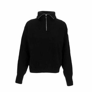 W 몽클레어 캐시미어 혼방 니트 스웨터 블랙 H20939F00013