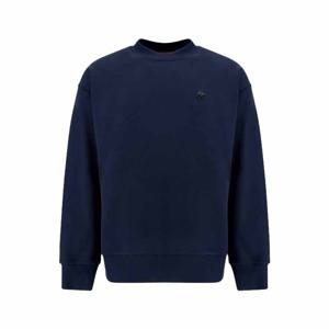 W 무스너클 마린 파크 오버핏 맨투맨 남성 다크사파이어 M32MS650 965