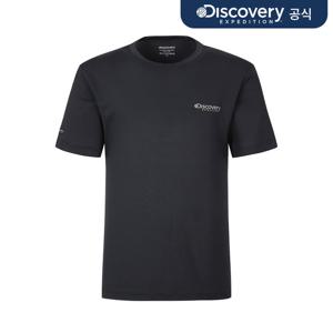 [디스커버리] 프레시벤트 남성 벤프 반팔티셔츠 (BLACK) DMRS65053-BKS