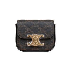 W 셀린느 트리오페 캔버스 미니 크로스백 탄 10I512DQB.04LU