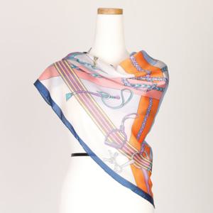 [샵앤]여성 중년 가을 키링 실크필링 고급 스카프 LMD-WSC-0374-