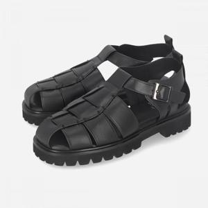 엘칸토 HC06 남성 소가죽 피셔맨 샌들 LCMO02U526