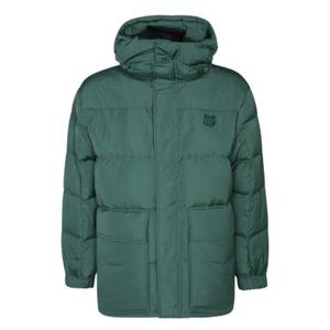 메종 키츠네 폭스 패치 후드 패디드 코트 LM02204WQ4016 P399BOTTLEGREEN TP934823931