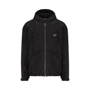 프라다 로고 플라크 집업 후드 재킷 SGC220S2311WQ9 F0002 TP934749342