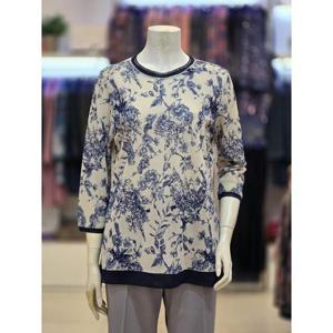 세리아 세이브존07 패턴 7부소매 티셔츠 252508