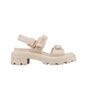 디올 디올액트 플랫폼 샌들 램스킨 라이트 비스킷 KCO016LAB-S59U