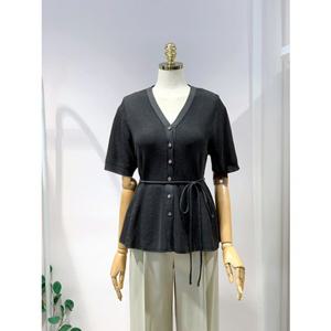 [올리브데올리브] 올리브데올리브 (OK5MD352) 핏앤플레어 볼륨 니트 가디건 OK5MD352