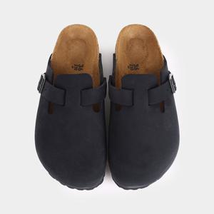 버켄스탁 보스턴 오일 레더 뮬 059463 블랙