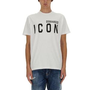 Dsquared2 아이콘 프린트 크루넥 티셔츠 S79GC0003D20020 100 TP934780965