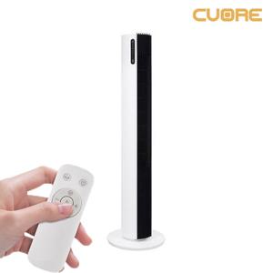 쿠오레 슬림 타워형 선풍기 CTF-S110W / 리모컨 저소음 스탠드형 날개없는 가정용 카페 사무실 추천
