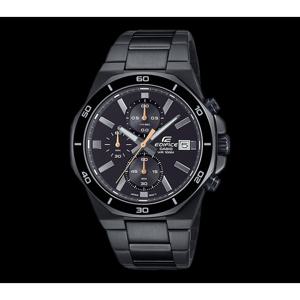 [에디피스]EFV-640DC-1AVUDF JJ 블랙메탈 크로노그래프 에디피스 팔각형베젤 메 탈수시계