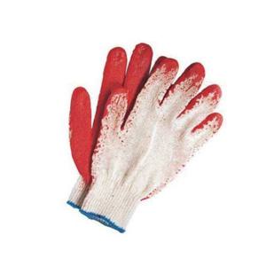 국산 적색 반코팅장갑 50켤레 작업 안전용품