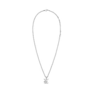 루이비통 모노그램 로우 펜던트 실버 M02254