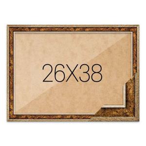 퍼즐액자 26x38 고급형 앤틱골드
