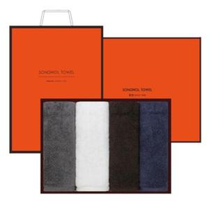 아트박스/송월타월 호텔 수건 브랑누아 190g 30수 4매 선물세트+