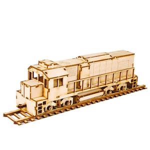 아트박스/퍼즐사랑 어린이 목재 입체퍼즐 - 영공방 디젤 기관차