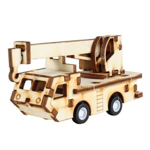 아트박스/퍼즐사랑 아기 목재 입체퍼즐 - 영공방 달려라 크레인