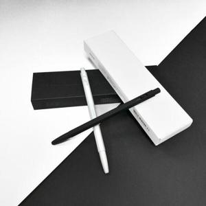 아트박스/모나미 모나미 153 블랙&화이트 볼펜 무료각인