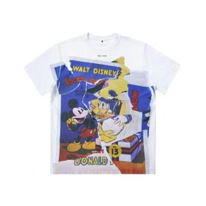 아더에러 x 디즈니 미키   도날드 티셔츠 01 오프 화이트 BND1SSTS0102OW
