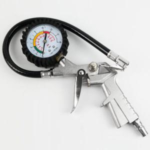 타이어공기압주입기 타이어게이지 권총형 체크 공기압게이지 자동차 바람 측정기