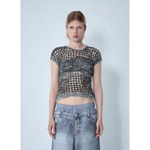 26 SS 아크네 여성 크로셰 탑  acn0261001blk