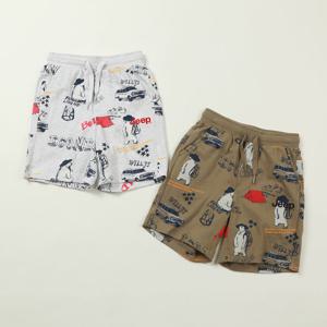 [지프키즈]캠핑베어 전판싱글 반바지  KP2TPU925