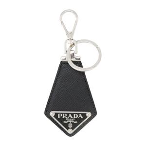 26SS 프라다 사피아노 삼각 로고 키링 블랙 2PP041 053 F0002